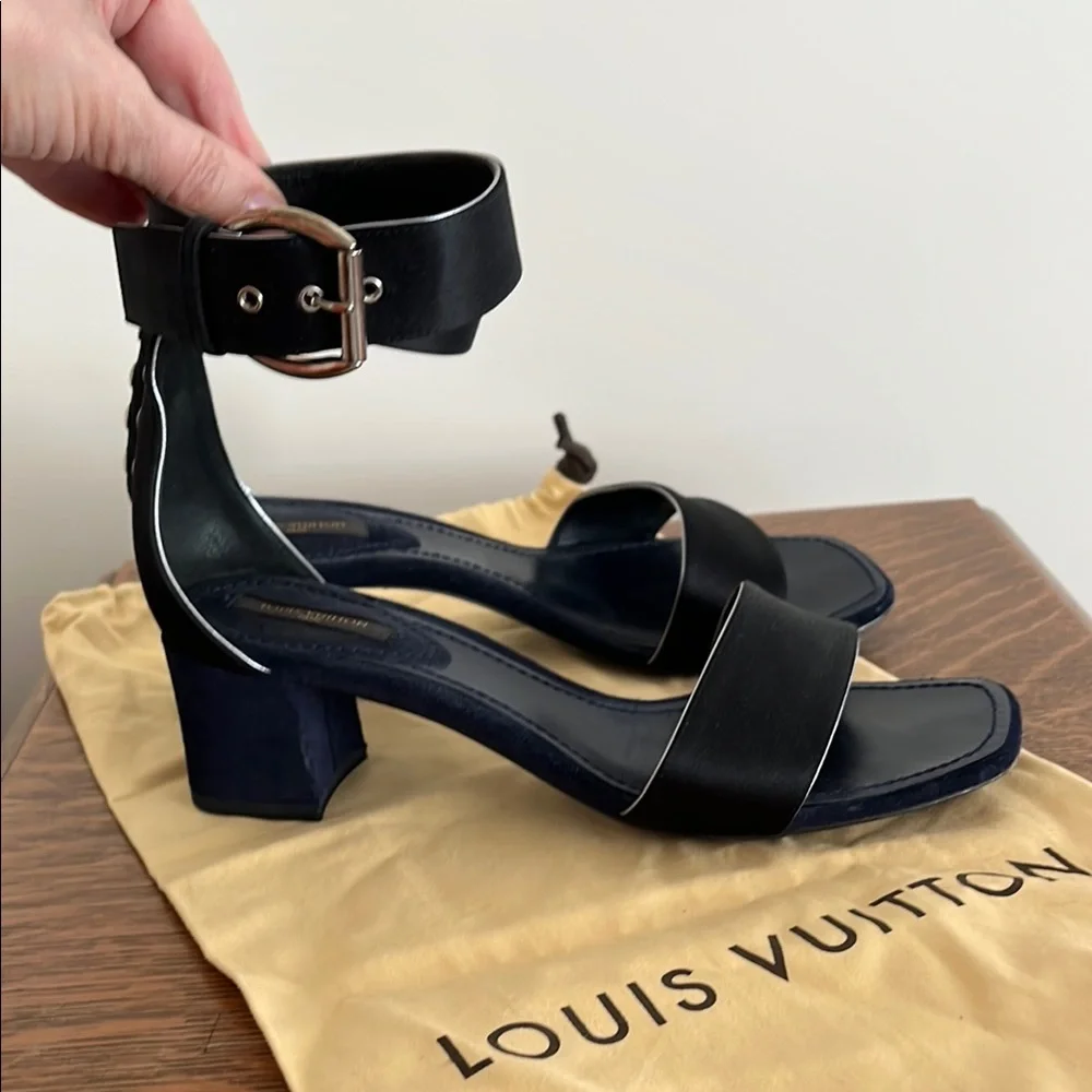 Louis Vuitton Black Women's Sandals - Picture 2 of 8